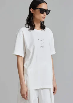 The Frankie Shop X Thomas Lelu Slope T-Shirt