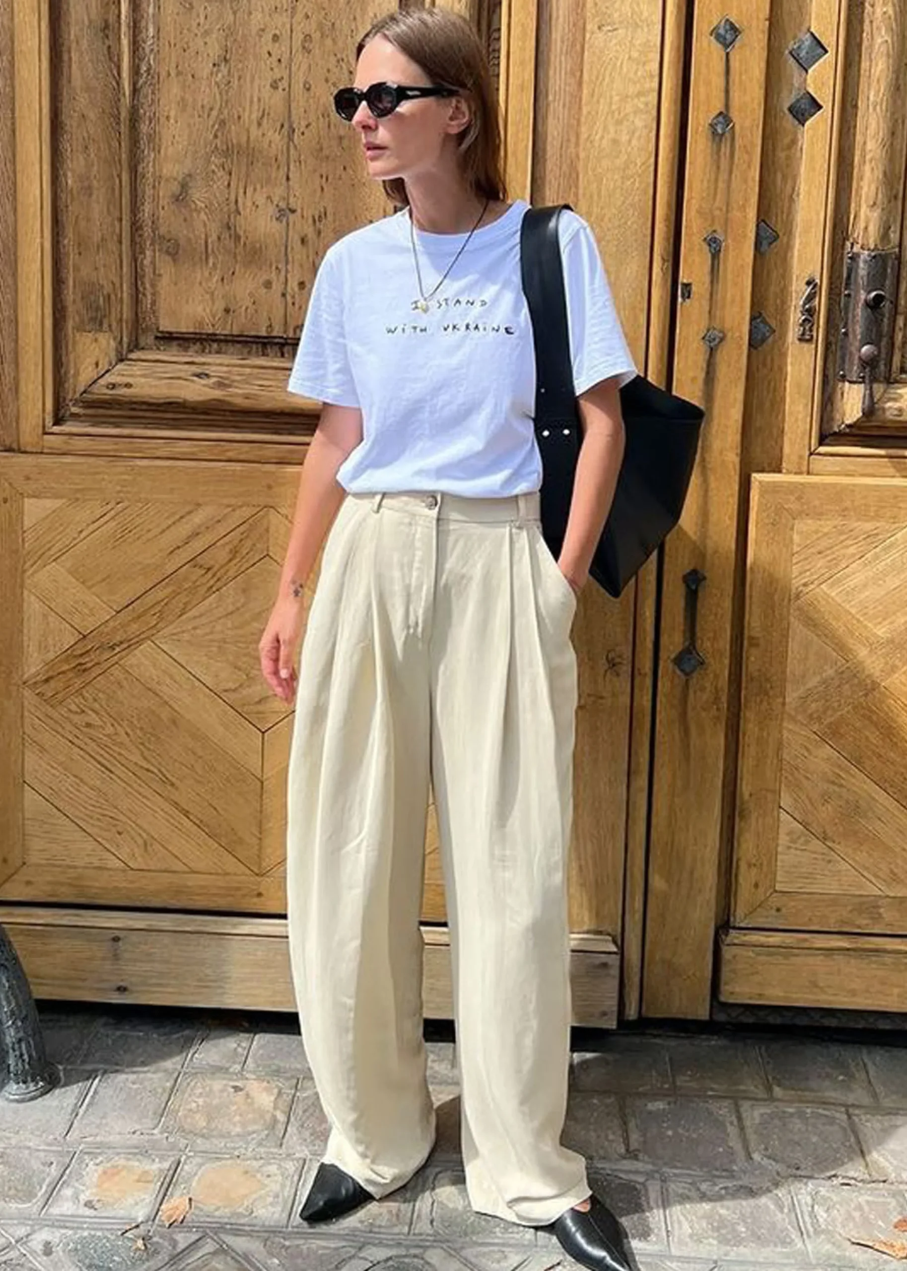 The Frankie Shop X Thomas Lelu Stand T-Shirt