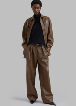 Tranton Faux Leather Pants