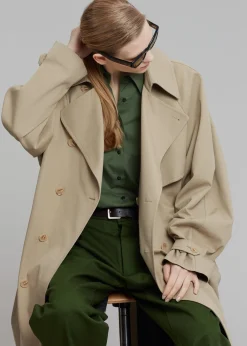 Umi Belted Trench Coat
