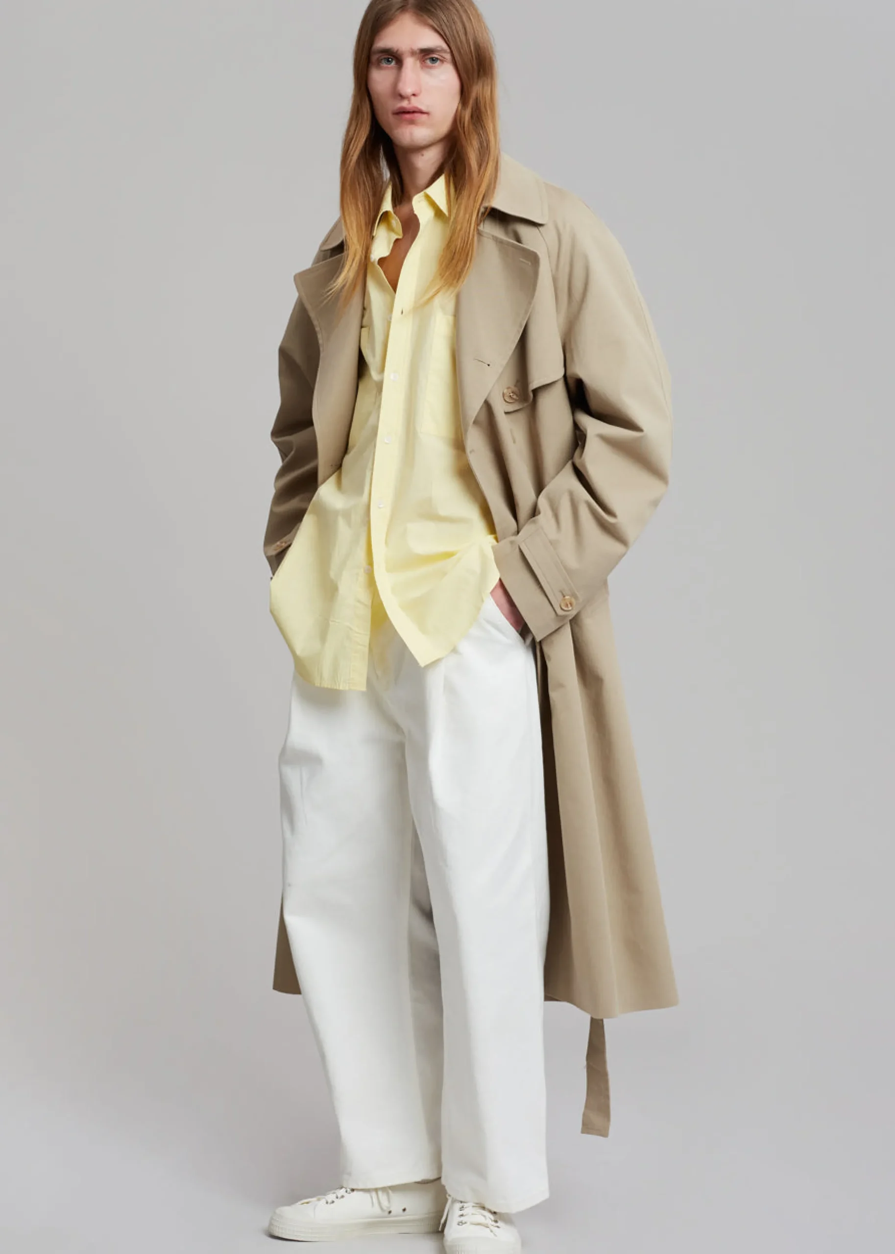 Umi Belted Trench Coat