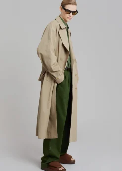 Umi Belted Trench Coat