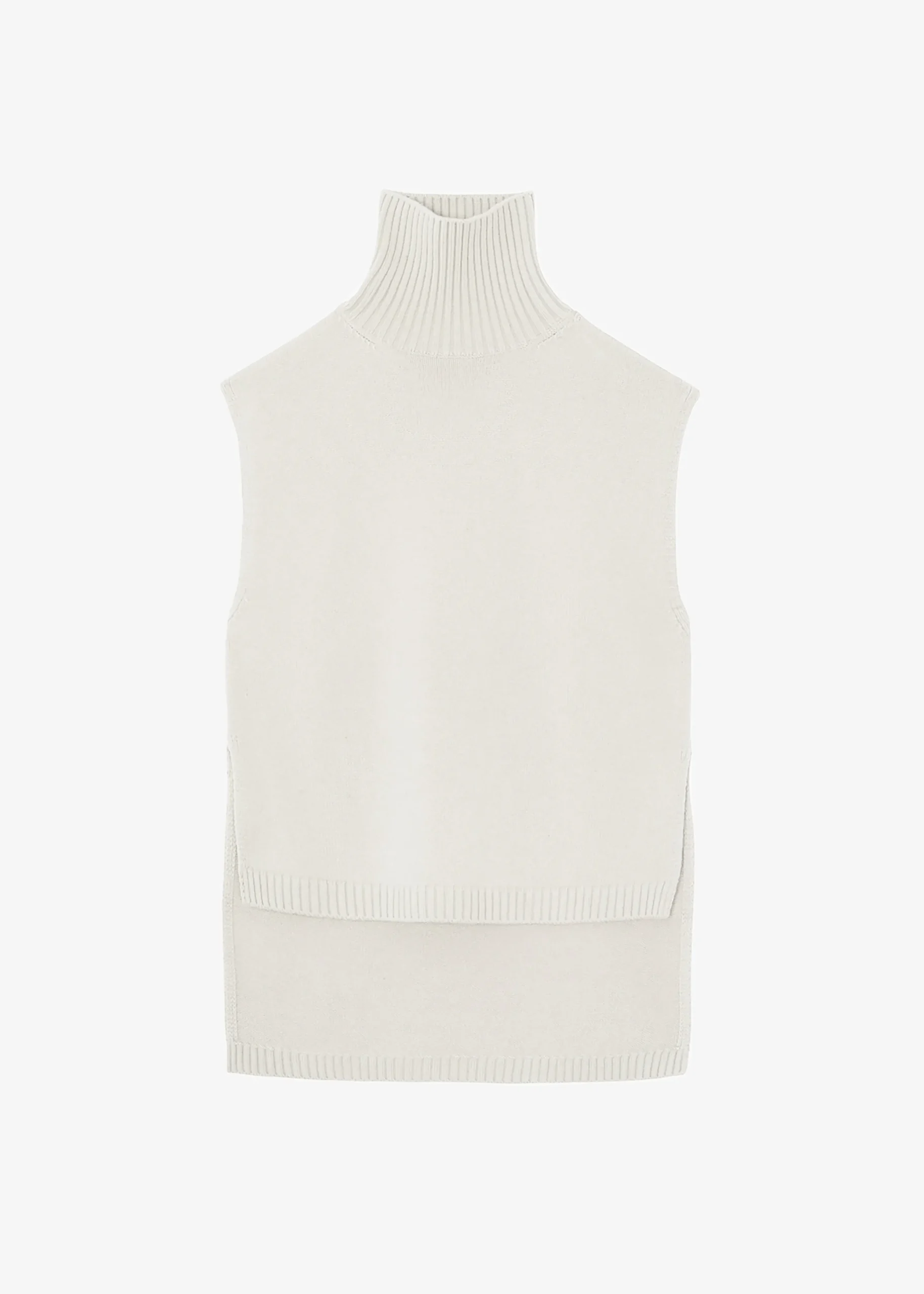 Vira Sleeveless Knit Turtleneck