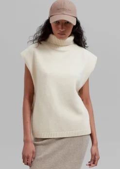Vira Sleeveless Knit Turtleneck
