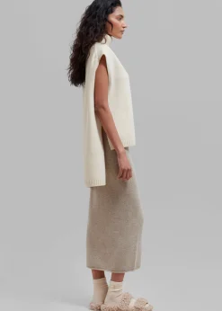 Vira Sleeveless Knit Turtleneck