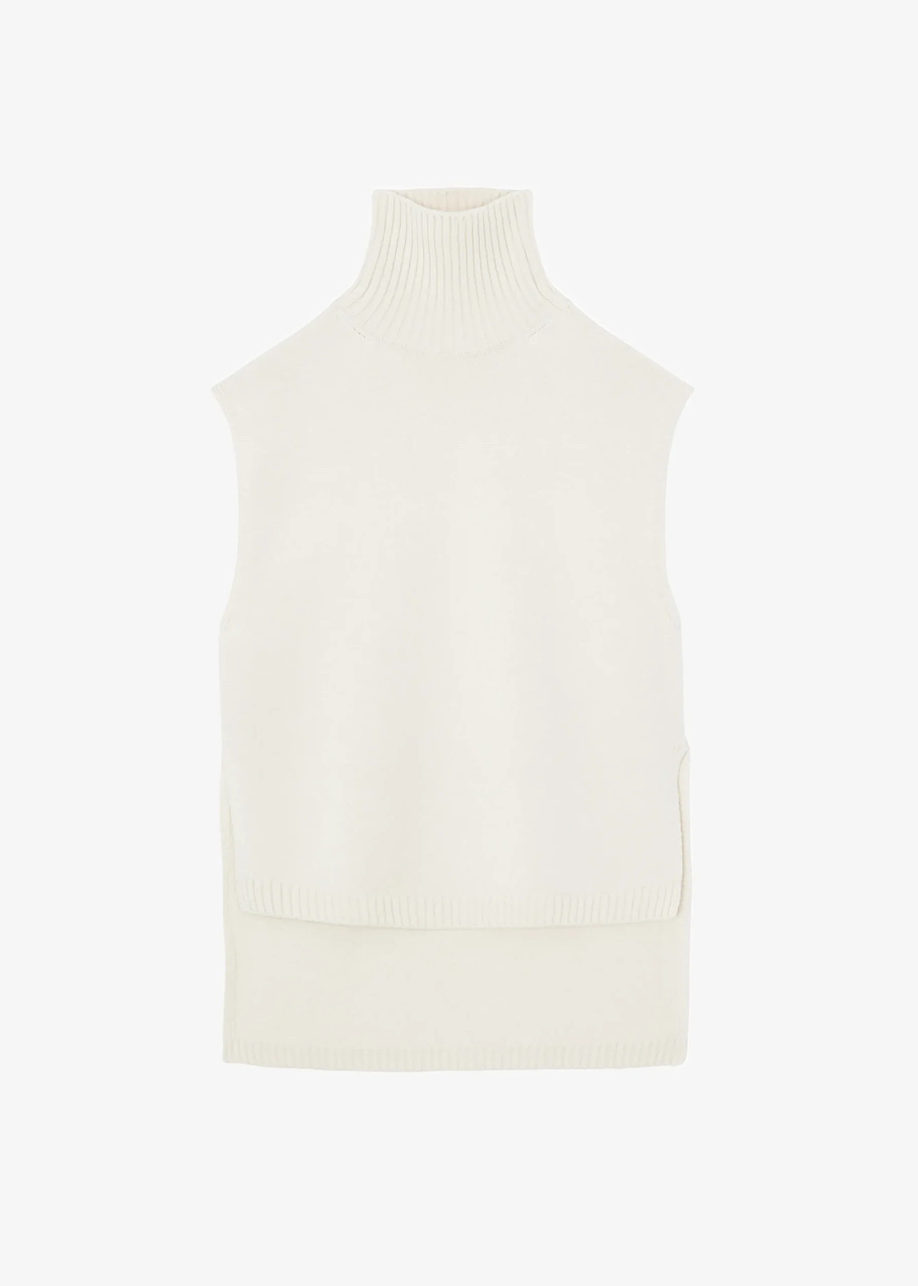 Vira Sleeveless Knit Turtleneck