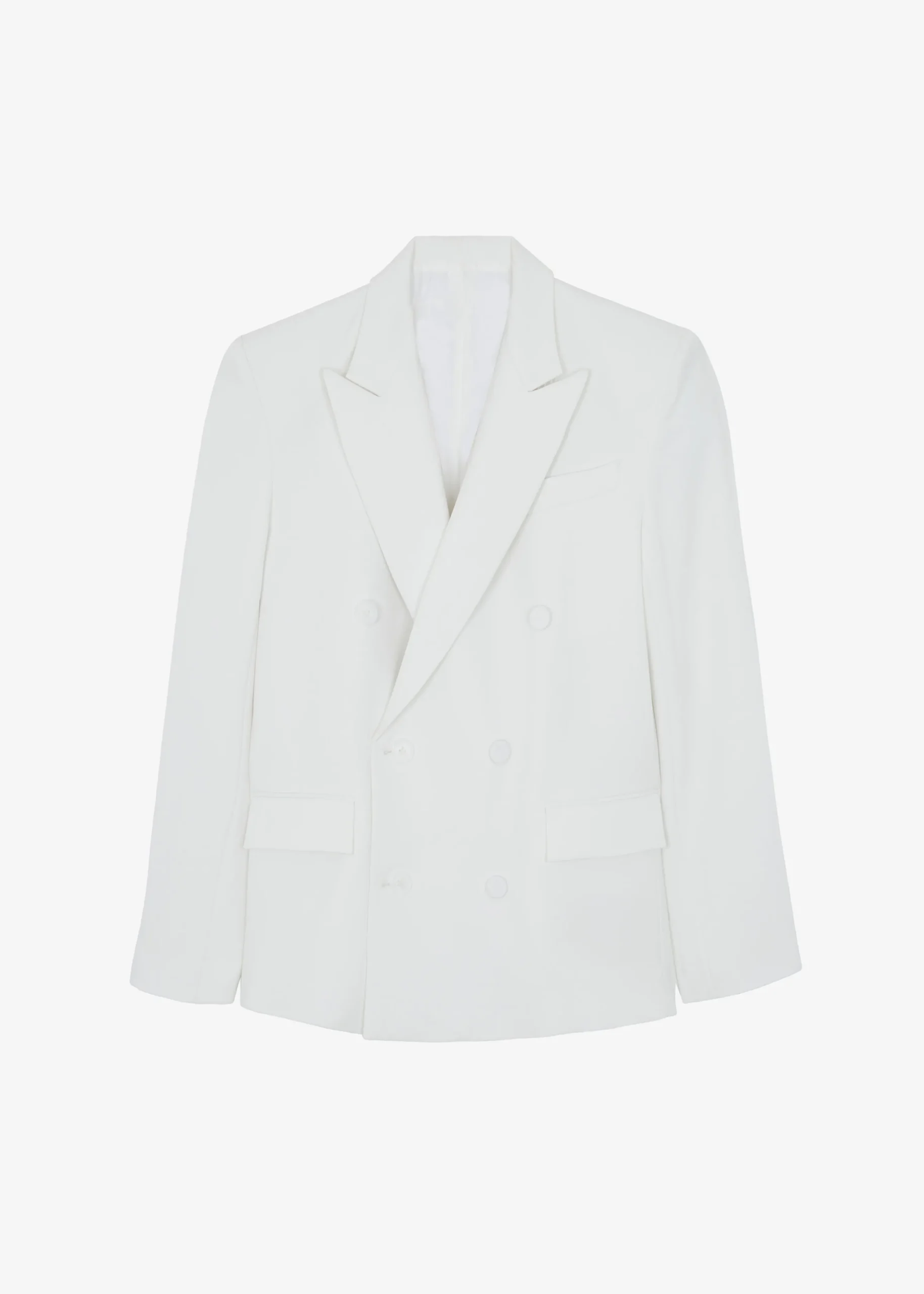 Zia Covered Buttons Blazer